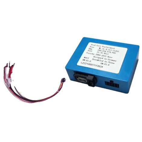 Boîtier de décodage fibre optique radio audio de voiture, compatible avec Mercedes Benz CLS Classe E W211 W219 R Classe SE SL ML, BMW Porsche Audi, A (1/2)