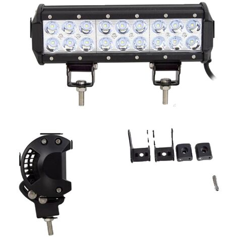 Barre lumineuse LED étanche, ajustement universel, spot de 9 pouces, 1 pièce (1/2)