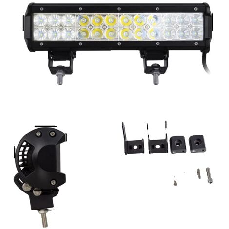 Barre Lumineuse LED Etanche Ajustement Universel 12 Pouce Combo 1 Pièce (1/2)