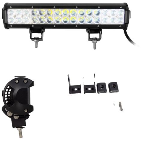 Barre Lumineuse LED Etanche Ajustement Universel 14 Pouce Combo 1 Pièce (1/2)