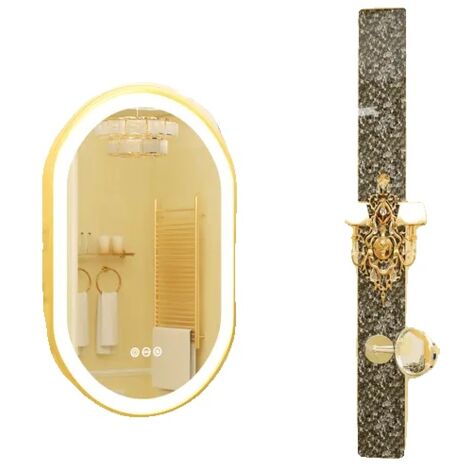 Miroir de salle de bain, éclairage LED, technologie antibuée, 32x20 pouces (1/2)