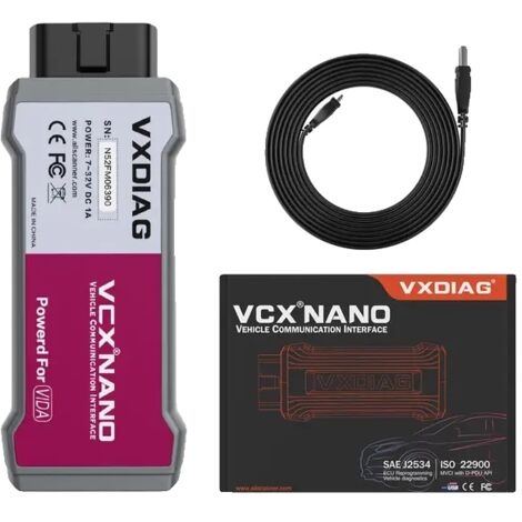 Outil de diagnostic Renault, diagnostic de tous les systèmes, codage/programmation ECU, ensemble complet NANO NX200 (1/2)