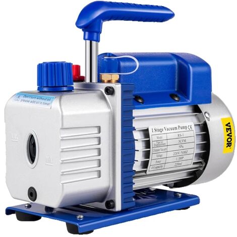 Pompe à vide, 18CFM, ensemble de jauges de collecteur, 3CFM (1/2)