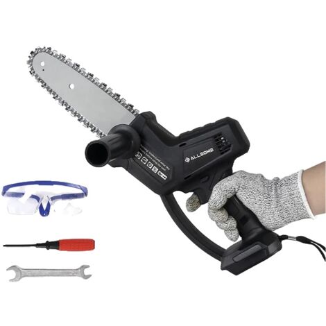 Tronçonneuse sans fil, alimentation 21 V, mini scie à main, sans batterie (1/2)