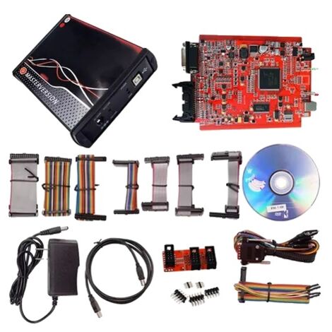 Kit de réglage de puce ECU de voiture, programmation en ligne, livraison gratuite, KTAG V7020 4 LED (1/2)