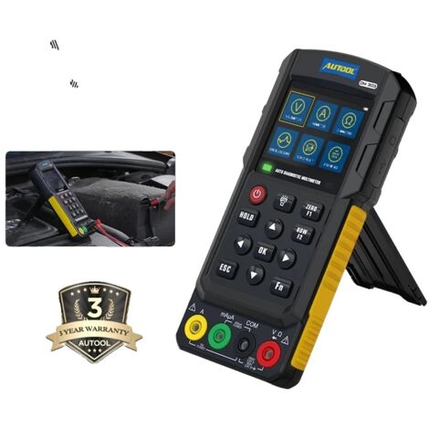 Multimètre automobile, fonction oscilloscope, compatibilité K/CAN (1/5)