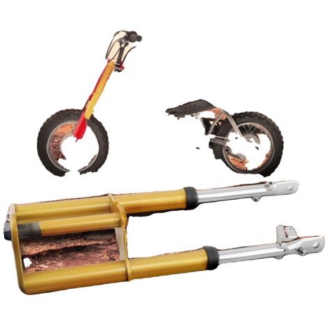 Ensemble de suspension de fourche avant, pour Honda 50 XR50 CRF50, 50cc-110cc (1/5)