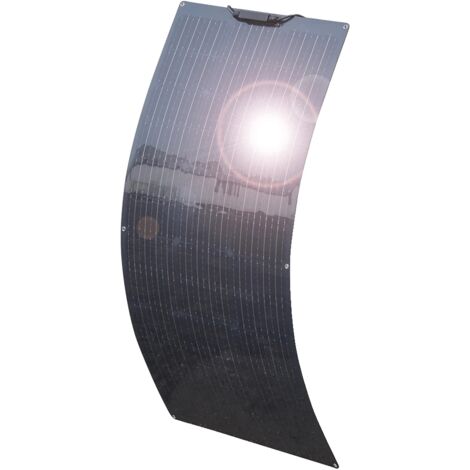 Kit de panneaux solaires, panneaux flexibles 200 W, compatibilité batterie 12 V, 100 W 18 V (1/2)