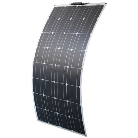 Panneau solaire flexible, puissance de sortie 1000 W, technologie monocristalline, 100 W 1 pièce (1/2)