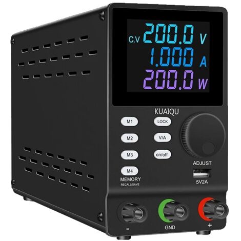 Alimentation de laboratoire, sortie variable 30 V 10 A, conception régulée réglable, programme 200 V1 A, 220 V. (1/2)