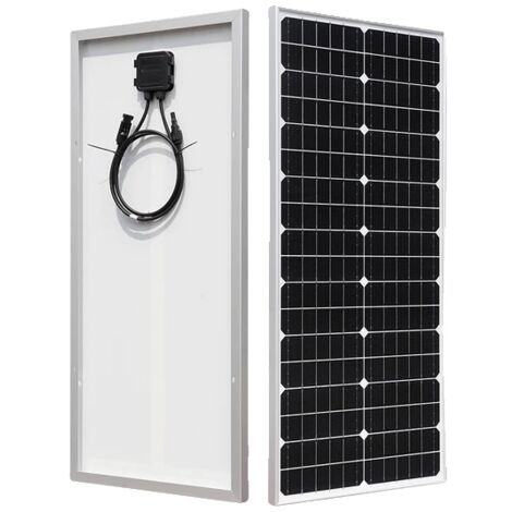 Panneau Solaire, Verre Rigide, Technologie Monocristalline, 198V 50W (1/2)