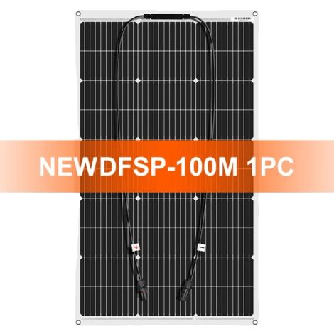 Panneau solaire flexible, étanche, batterie solaire 12 V, 1 PC NOUVEAU (1/2)