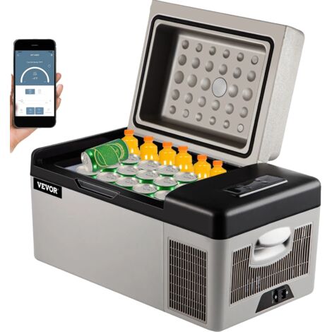 Réfrigérateur de voiture, capacité 20L, technologie portable et compresseur, 20L (1/5)