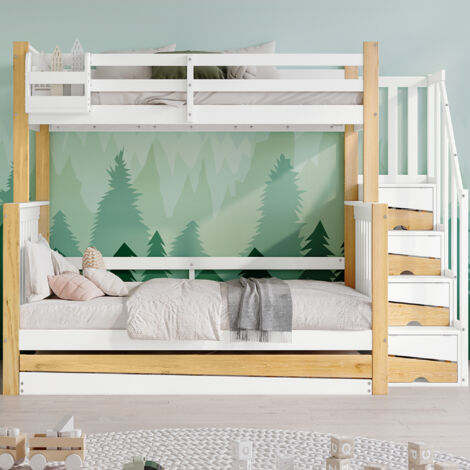 Schne Kinderbett Mit Ausziehbett Und Rausfallschutz Bilder