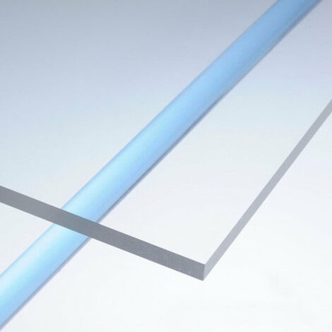 Pannello Plexiglass Ultra Trasparente Con Pellicola Protettiva Spessore Di 3 Mm - Colore: Trasparente - Misura: 100x150 cm