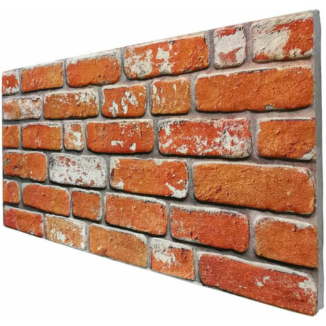 MATTONCINO CLASSIC pannello finto mattone in EPS Resinato Misura 100x50 Cm spessore 2 cm