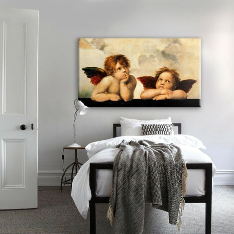 Quadro Scuola Di Atene Raffaello Sanzio 100x50 Cm - Stampa Su Tela, Pronto Da Appendere, Arredo Per Casa - Foto 9