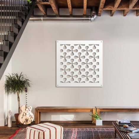 FILOTTO - Pannello in PVC traforato - Parasole - Misura: 48x48 cm