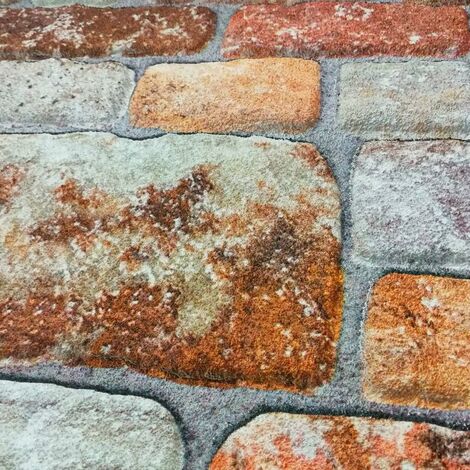 Panel Decorativo De Piedra Falsa Dakota Stone - EPS Resinado, Medidas 100x50 Cm, Grosor 2 Cm
