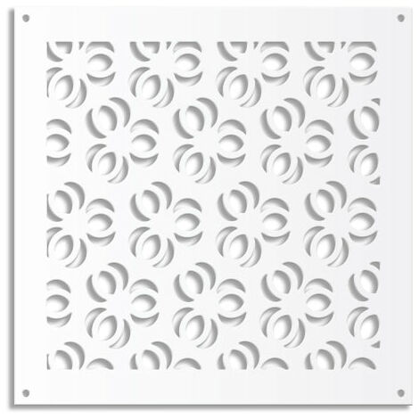 Nastro arricciante per tende, 5 cm x 5 m, colore: bianco