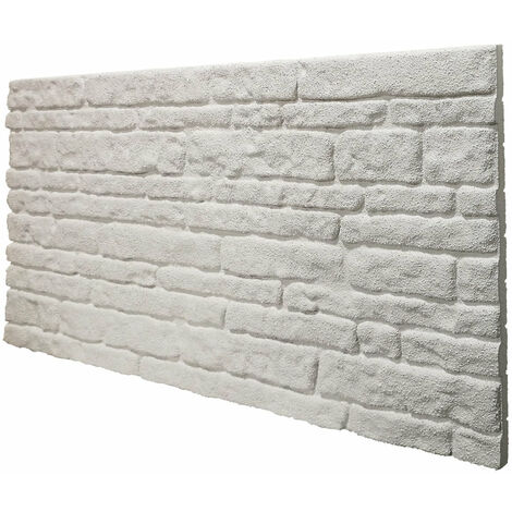 COLORADO WHITE - pannello finta pietra in EPS Resinato Misura 100x50 Cm Spessore 2 cm
