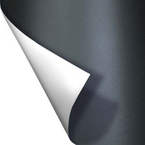NERO RUVIDO - Pellicola decorativa adesiva larga base 122cm - Misura: 122x300 cm (1/2)