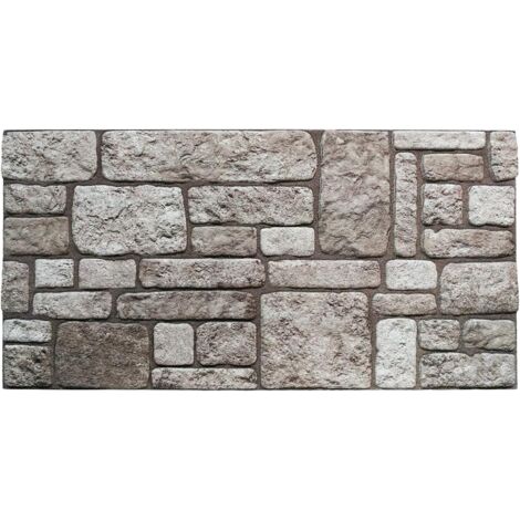 Rivestimento Parete Finta Pietra NORDICA Pannello Finta Pietra In EPS Resinato Misura 100x50 Cm Spessore 2 Cm 86882760 Pannello Leggero Facile Applicazione - 11