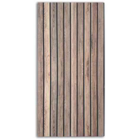 SHERWOOD - pannello effetto legno in EPS Resinato Misura 100x50 Cm Spessore 2,5 cm