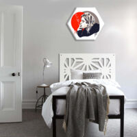 RADIANT - Pannello in PVC traforato - Parasole - Misura: 73x73 cm - Colore: bianco