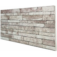 DAKOTA STONE - Pannello finta Pietra in EPS Resinato Misura 100x50 cm Spessore 2 Cm