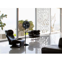 SPLASH - Pannello in PVC traforato - Parasole - Colore: bianco - Misura: 47x94 cm