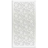 STOCCOLMA - Pannello in PVC traforato - Parasole - Misura: 50x150 cm - Colore: bianco