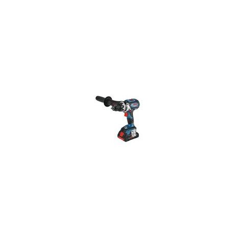 Akku-Bohrschrauber BOSCH PROFESSIONAL GSR 18V-110 C Solo mit Zusatzhandgriff und L-BOXX