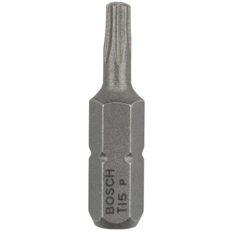 Bosch 3x Schrauberbit Extra-Hart, T15, 25 mm - 2607001607