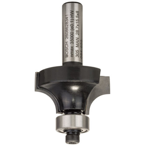 Bosch Abrundfräser-m-Lager 8x28,7x53 - 2608628341