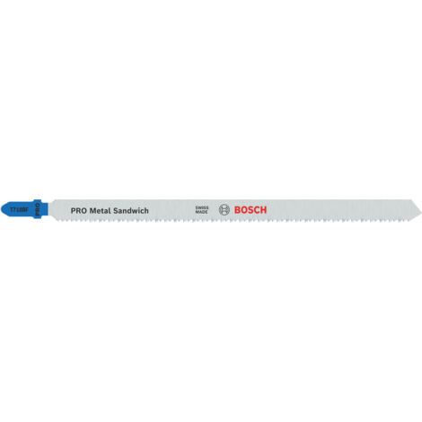 Stichsägeblatt T 718 BF flexibel für Metall Sandwich BOSCH - 3er Karte - 2608636335