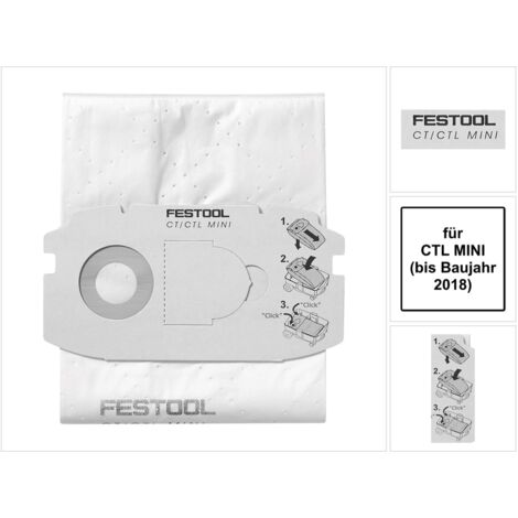 Festool SELFCLEAN Filtersack SC FIS-CT MINI/5 – 498410