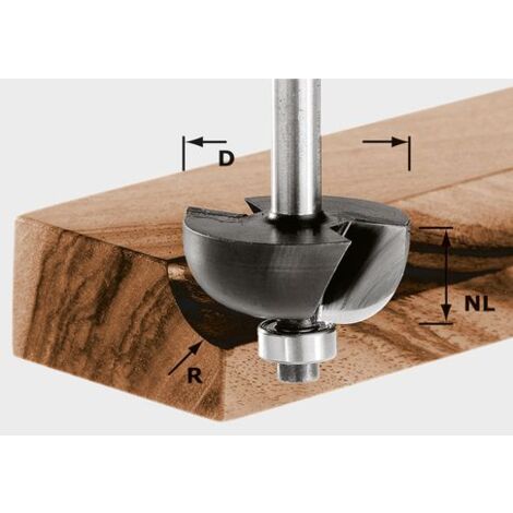 Festool Hohlkehlfräser HW S8 D31,7/R9,5 KL – 491020