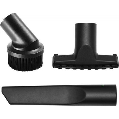 Festool – Düsen-Reinigungsset D 27/D 36 D-RS – Fugendüse für enge Stellen – Polsterdüse für gründliches Saugen – Saugpinsel für empfindliche Oberflächen – 492392 (1/2)