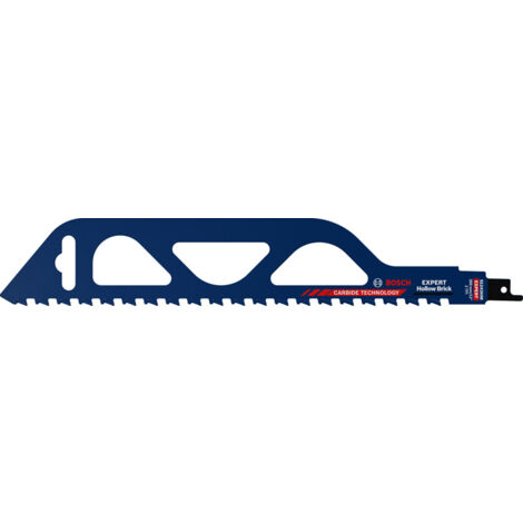 Bosch Accessories 2608900417 EXPERT ‘Hollow Brick’ S 1243 HM Säbelsägeblatt, 1 Stück Sägeblatt-Länge