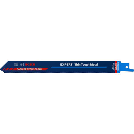 Bosch Accessories 2608900363 EXPERT ‘Thin Tough Metal’ S 1022 EHM Säbelsägeblatt, 1 Stück Sägeblatt-