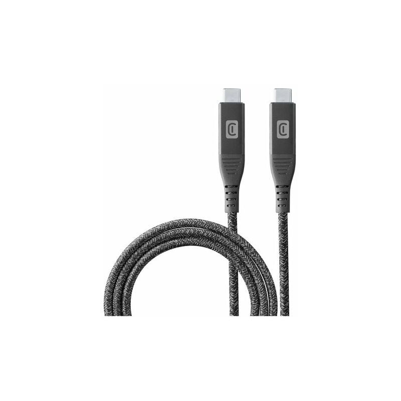 Cavo USB C Cellular Line USBDATA31C2CTAB1MK 3.1 Black Black