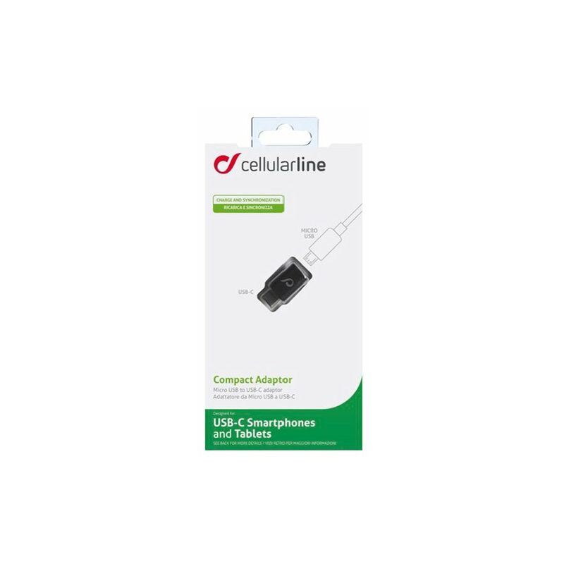 Cellularline Adattatore da USB a USB-C