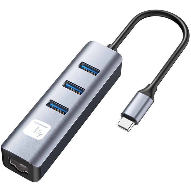 Adattatore Convertitore USB 3.0 Ethernet Gigabit RJ45 Lan - Techly