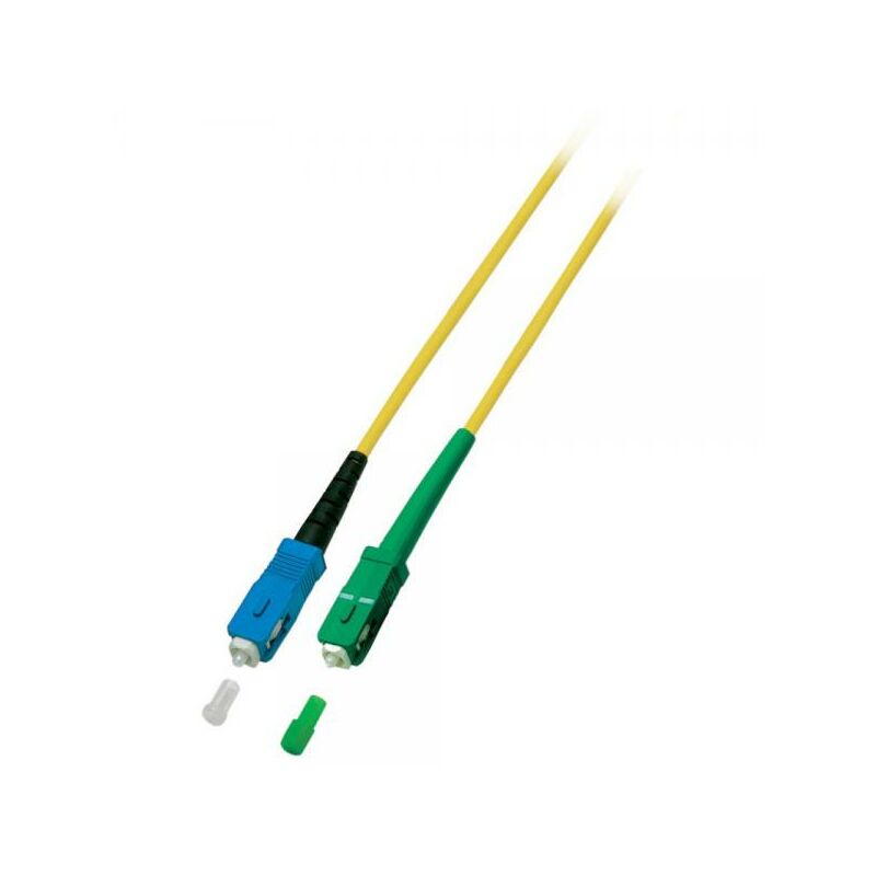 Cavo Fibra Ottica Monomodale OS2 SC-APC/SC-UPC 9/125 5m