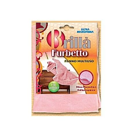 Panni multiuso La Briantina PAN02608A BRILLÃ€ Furbetto Colori assortiti