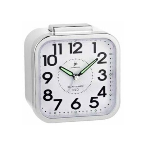 Sveglia Jm JA7051B JUSTAMINUTE Con Funzione Snooze Bianco