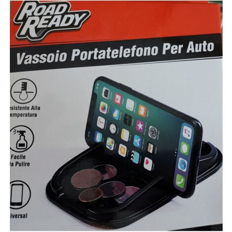 Supporto Tappetino universale da auto cruscotto Smartphone e Cellulari  15×10 cm