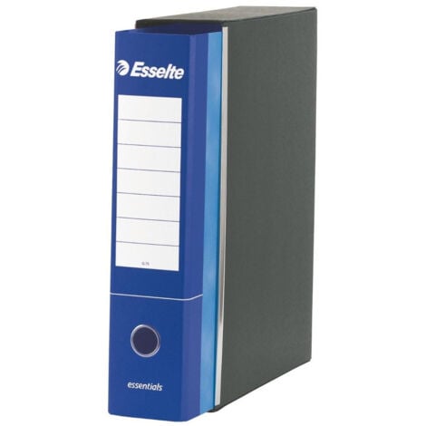 ESSELTE Registratore archivio ESSENTIAL 29 5 x 35 5 x 8 5 cm Blu