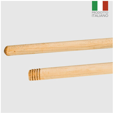 Manico per scopa legno extra cm 130